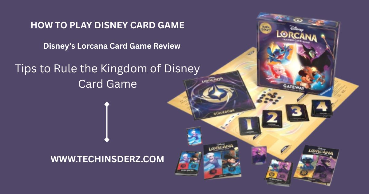 Disney Card Game Techinsiderz.com